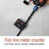 Professional Clip on Rod Fishing Line Counter Depth Finder Digital Diaplay 99m view 2