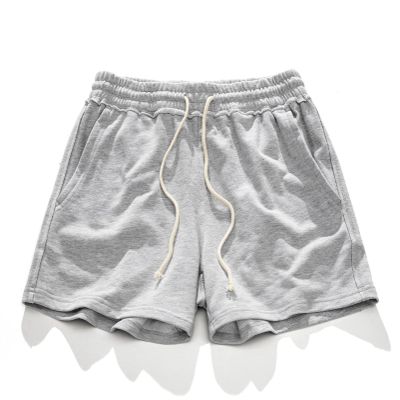 AIMPACT Mens Athletic Sweat Shorts 5" Gym Casual Shorts Mens Pajamas Shorts with Pockets Joggers Sports Workout Short ShrotsGray