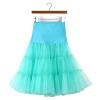 1950s Women's Petticoat Adults Long Tutu Dresses Mother Of The Bride Gowns mint Green, X-Large view 4
