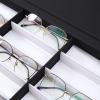 Agatige 15 Grids Sunglasses Organizer Holder, Nylon Cloth Jewelry Eyeglass Storage Case Glasses Display Box for Desktop Drawers view 2