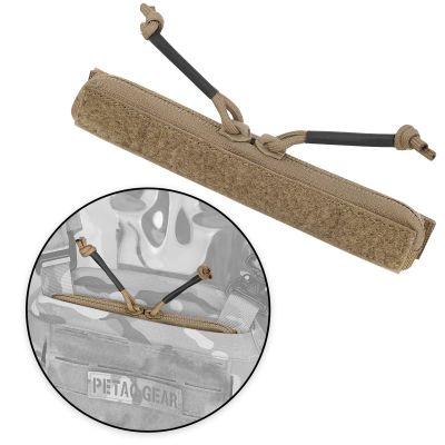 PETAC GEAR Tactical Drop-in Zipper Inserts for Built-in Vest Admin Pocket. (CB)