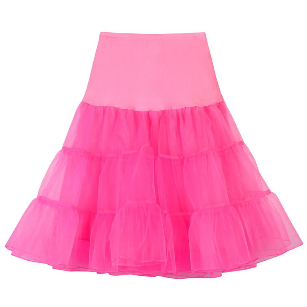 Tutu Skirts for Women Women Dresses Midi Skirt Princess Dress for Women Summer Dresses for Women 2024 Wedding Dresses for Bride Neon Dress Tulle Skirts for Women Mardi Gras Skirt2-Watermelon,X-Large