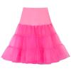 Tutu Skirts for Women Women Dresses Midi Skirt Princess Dress for Women Summer Dresses for Women 2024 Wedding Dresses for Bride Neon Dress Tulle Skirts for Women Mardi Gras Skirt2-Watermelon,X-Large view 1