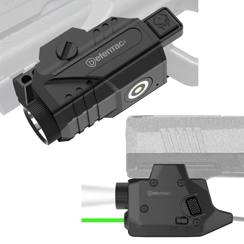 DEFENTAC 350lm Combo is Compatible with Sig Sauer P365, Bundle with 600lm