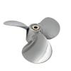BARDOVEN 7-1/2X8 Stainless Steel Propeller 9 Tooth SS 4A/5C/F4A F2.5A/3A Prop for Yamaha Outboard OEM No. 6E0-45941-01-EL view 1