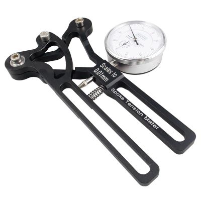 NUEAYMS Bicycles Tension Meter Aluminum Alloy Bike Wheel Spokes Checker High Precisions Indicators Accurate Stable Tensiometer Bicycles Tension Meter Aluminum Alloy Cycling Maintenance Tool