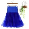 Crinoline Petticoat Skirt - Long Tulle Skirt for Women - Pink Prom & Wedding Dresses - 2024 - Blue, X-Large view 4