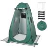 FIRINER Pop Up Camping Shower Tent, Portable Dressing Changing Tent Outdoor with Carry Bag for Beach & Hiking, 75 x 48x 48