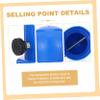Yardwe 3sets Trampoline Pole Covers Durable Plastic End Caps with Screws for Easy Installation for Trampoline Rods and Safety Nets view 2
