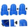 Yardwe 3sets Trampoline Pole Covers Durable Plastic End Caps with Screws for Easy Installation for Trampoline Rods and Safety Nets view 4