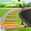 JELENS Trampoline 8FT 10FT 12FT 14FT 15FT 16FT, Recreational Trampolines with Enclosure Net and Ladder, Outdoor Anti-Rust Trampolines for Kids and Adults, ASTM Approved view 3