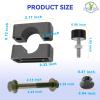 Panglong Club Car DS Brakes Block Mounting Set with Screw Nut, Club Car DS Brake Mounting Parts Suitable for 1981-Up Club Car DS and Carryall Golf Cart, Replaces OEM#1011402, 1010811, 1010812 view 4