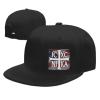 Adjustable Christian Orthodox Russian Cross Hat Adult Casual Flat Bill Baseball Cap Trucker Caps for Sports Outdoor35 Black view 1