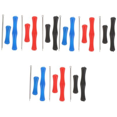 Yardwe 3sets Silicone Archery Finger Guards Cut Resistant Fingertip Protectors for Bowstring 3pcs*3