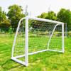 KATARUS Soccer Goal 12x6FT/10x6.5FT/8x6FT/8x5FT/6x4FT Outdoor Soccer Net Goals for Backyard with Weatherproof UPVC Frame & Ground Stakes Portable PVC Soccer Goal Post for Adults & Youth Training view 1