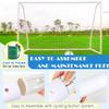 KATARUS Soccer Goal 12x6FT/10x6.5FT/8x6FT/8x5FT/6x4FT Outdoor Soccer Net Goals for Backyard with Weatherproof UPVC Frame & Ground Stakes Portable PVC Soccer Goal Post for Adults & Youth Training view 4