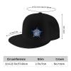 Adjustable Chicago Police Hat Adult Casual Flat Bill Baseball Cap Trucker Caps for Sports Outdoor95 Black view 4