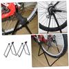 Yardwe 2pcs Bike Parking Racks Folding Storage Shelves for Mountain Road Bikes Easy Setup with Double Wall Support Space-saving Design for Indoor and Garage Use Black view 4