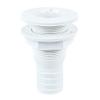 ORLANG 1in Thru Hull Fittings for Boats, ABS Plastic Through Hull Fitting, Thru-Hull Connector Fitting, Boat Plumbing Fittings Accessory, Thru Drain Connector for Boats, Yachts, Marine (White) view 1