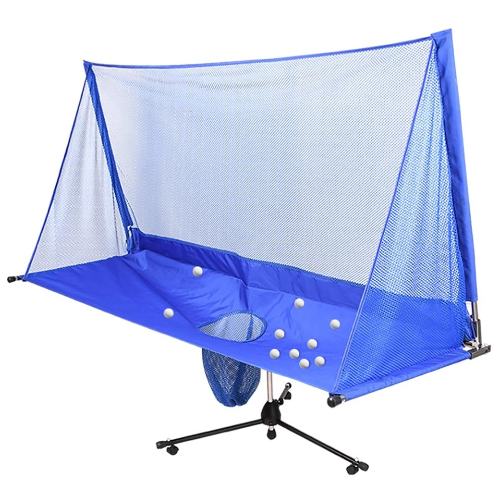 HDYZJQ Collapsible Telescoping Table Tennis Ball Pickup Net, Table Tennis Catch Net Moveable, Table Tennis Ball Catch Net for Indoor Outdoor School Gym(200x148cm/53.1x78.7in)