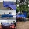 HDYZJQ Collapsible Telescoping Table Tennis Ball Pickup Net, Table Tennis Catch Net Moveable, Table Tennis Ball Catch Net for Indoor Outdoor School Gym(200x148cm/53.1x78.7in) view 2