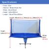 HDYZJQ Collapsible Telescoping Table Tennis Ball Pickup Net, Table Tennis Catch Net Moveable, Table Tennis Ball Catch Net for Indoor Outdoor School Gym(200x148cm/53.1x78.7in) view 3