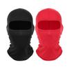 Black Red Balaclava Ski Mask Head Mask Full Face Mask Windproof Sun UV Protection Hood for Women Men