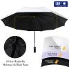 XLINGZA UPF 50+ Beach Umbrella with Adjustable Universal Clamp view 4