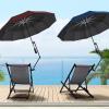 XLINGZA UPF 50+ Beach Umbrella with Adjustable Universal Clamp view 2