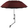 XLINGZA UPF 50+ Beach Umbrella with Adjustable Universal Clamp view 1
