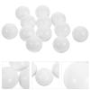 Abaodam Table Footballs Replacement Balls 12pcs Mini Soccer Balls White Glossy for Adults Boys and Girls and Party Games view 2