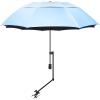 XLINGZA UPF 50+ Beach Umbrella with Adjustable Universal Clamp view 1