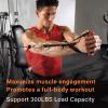 ArrogantF Bar Attachment Strap Compatible with Bowflex Home Gym Parts, Use for LAT, Squat and Bench Bars, Trains Upper Body: Shoulders, Back, Triceps, Biceps,Upper Body Strength Muscle Training view 4