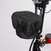 Colaxi Bike Basket Cover Bike Basket Liner Rainproof Dustproof Bicycle Basket Rain Cover Protector for Mountain Road Bikes Tricycles, Black, L view 2