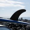 Baluue 1set Detachable Fin for Surfboards Plastic Replacement Fin Easy to Install Compatible Inflatable and Stand-up Boards for Water Separation and Balance view 2