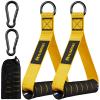 Ayombo Gym Equipment, Cable Attachments for Gym, Home Workout Equipment Machine Grip Attachments, Resistance Bands Handles for Weight Strength Trainer, Gym Heavy Duty Exercise Handle for Men