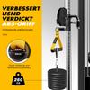 Ayombo Gym Equipment, Cable Attachments for Gym, Home Workout Equipment Machine Grip Attachments, Resistance Bands Handles for Weight Strength Trainer, Gym Heavy Duty Exercise Handle for Men view 4
