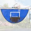 Trampoline Basketball Hoop, Basketball Hoop with Pump and mini Ball, Detachable Dunk Hoop, Suitable for Men and Women Indoor and Outdoor Sports view 3