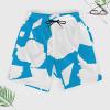 PEIXEN Antarctica Flag Summer Mens' 2 in 1 Workout Casual Running Shorts Sport Pants with Pockets S view 3