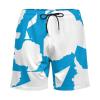 PEIXEN Antarctica Flag Summer Mens' 2 in 1 Workout Casual Running Shorts Sport Pants with Pockets S view 4