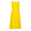 2024 Summer Sundress Women Sleeveless Tiered Ruffle Swing Dresses Solid Beach Tank Dress Holiday Midi Sun Dresses Yellow view 4