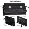 SFKLYU Forklift Battery Charger Batteries Chargers with 50A Anderson Plug Fully-Automatic Electric Pallet Jack, Forklift, Scrubber Charger,60v 20a view 4