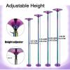 YLQFGUVWK Pole Dance Pole, Portable Club Stripper Pole Static Rotating Dance Pole Kit Can Hold 440 Lbs. Suitable for Fitness Club Party Bar view 2