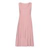 2024 Summer Sundress Women Sleeveless Tiered Ruffle Swing Dresses Solid Beach Tank Dress Holiday Midi Sun Dresses Pink view 4