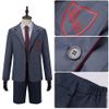 Cos-Animefly Adult Cosplay Costume Women Mens Coat JK Skirt Tie Shirt Shorts Uniform Set Halloween Party view 4