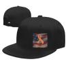 Adjustable Kidney Cancer Awareness Hat Adult Casual Flat Bill Baseball Cap Trucker Hats for Sports Outdoor76 Black view 1