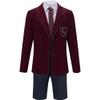 Cos-Animefly Adult Cosplay Costume Women Mens Coat JK Skirt Tie Shirt Shorts Uniform Set Halloween Party view 1