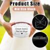 Liliful Wedding Football Autograph Football with 1 Stand 1 Signature Pen 1 Pump for Wedding Reception Game Favor(Mid Size 9 Inch) view 2