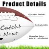 Liliful Wedding Football Autograph Football with 1 Stand 1 Signature Pen 1 Pump for Wedding Reception Game Favor(Mid Size 9 Inch) view 3
