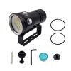 Diving Flashlight, 18000 Lumen IPX8 Waterproof Scuba Dive Light 100M Underwater LED Submersible Torch 120 Degree Wide Beam Angle With 3 Lights and 7 Modes for Outdoor Underwater Sports view 4